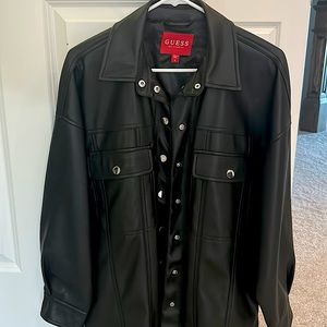 Guess faux leather jacket